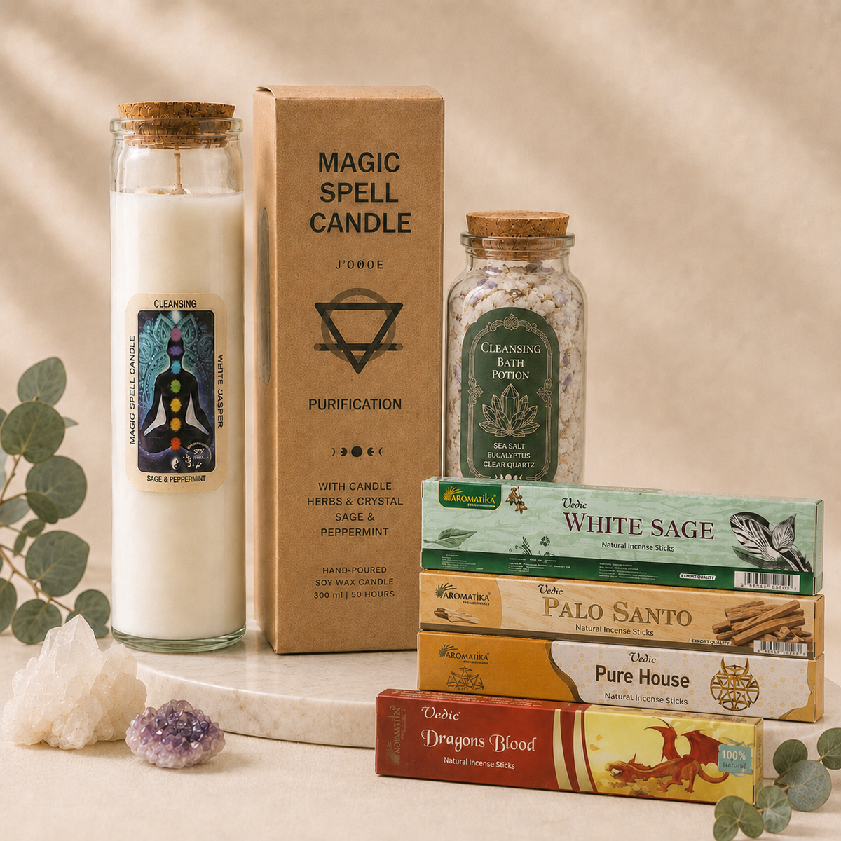 Maison Astralya — Coffret Rituel de Purification