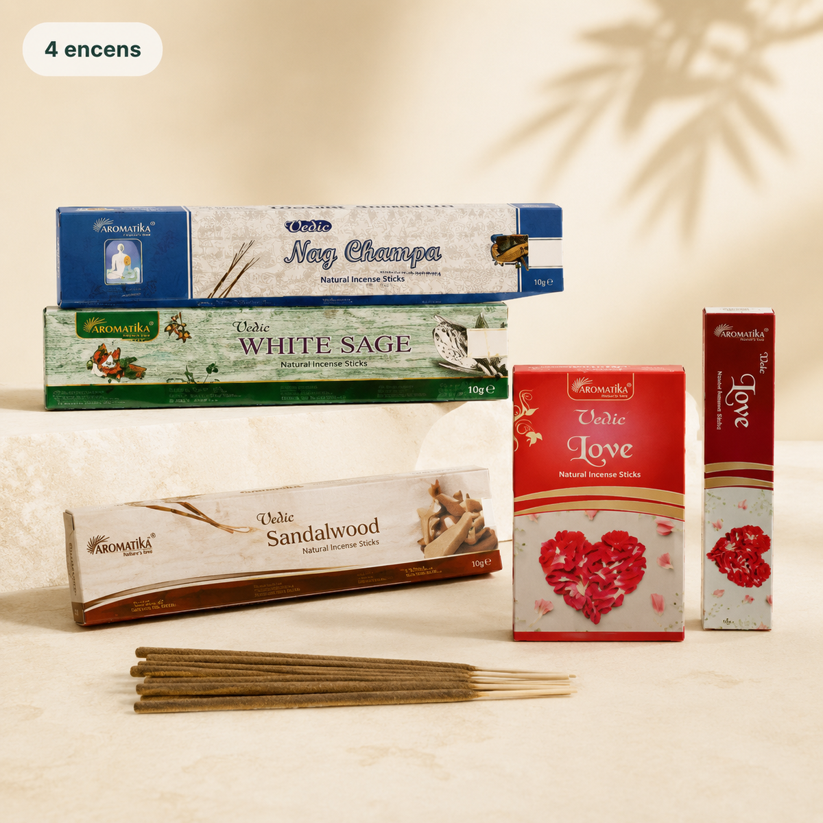 Maison Astralya — Assortiment Encens Lunaire