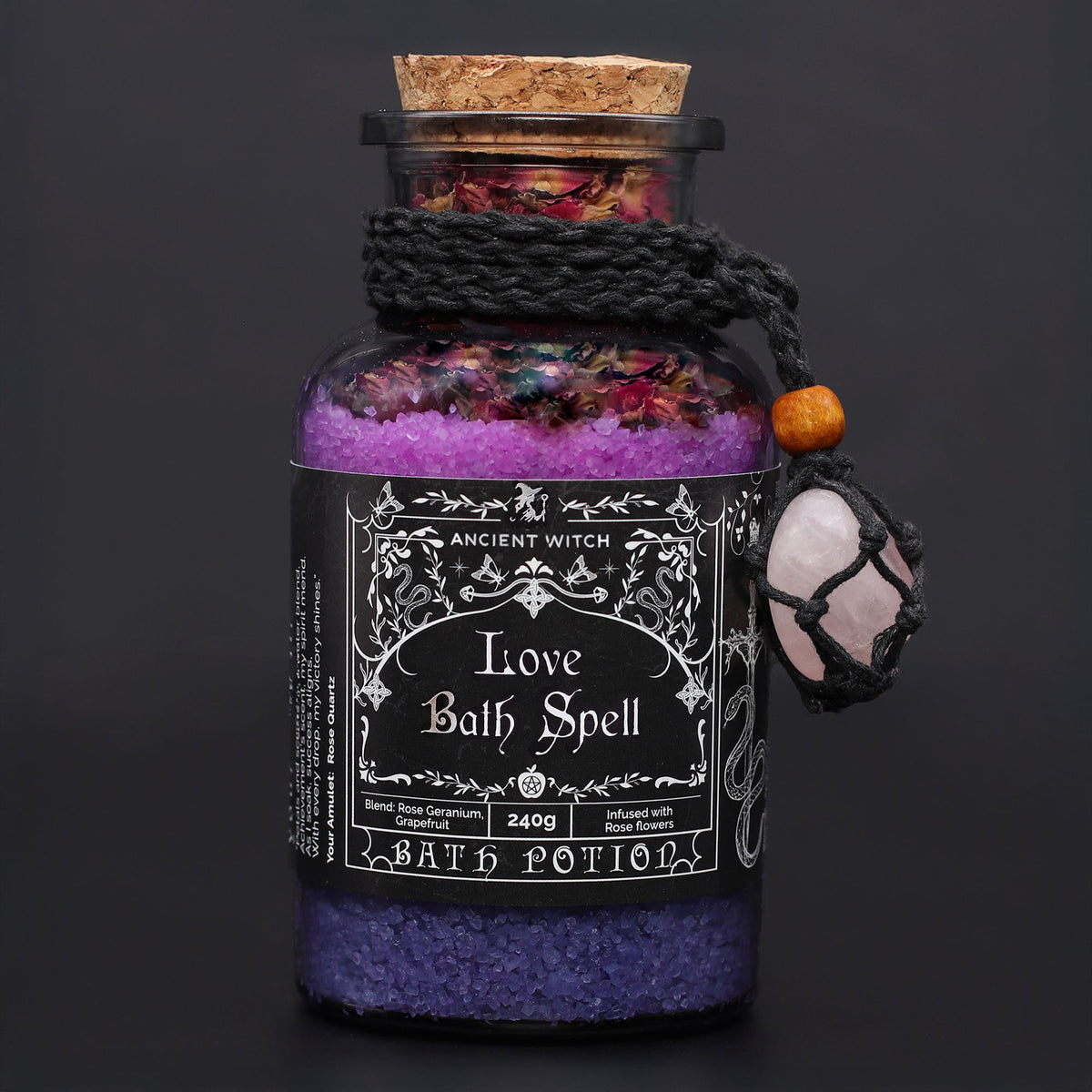 Potion de bain – Amour & Quartz rose