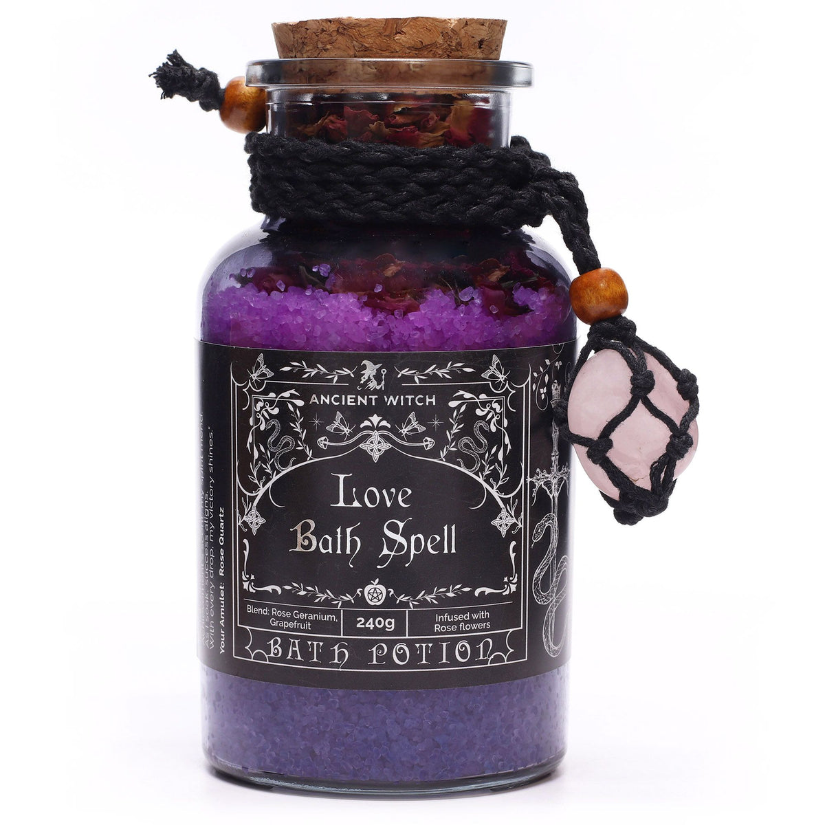 Potion de bain – Amour & Quartz rose