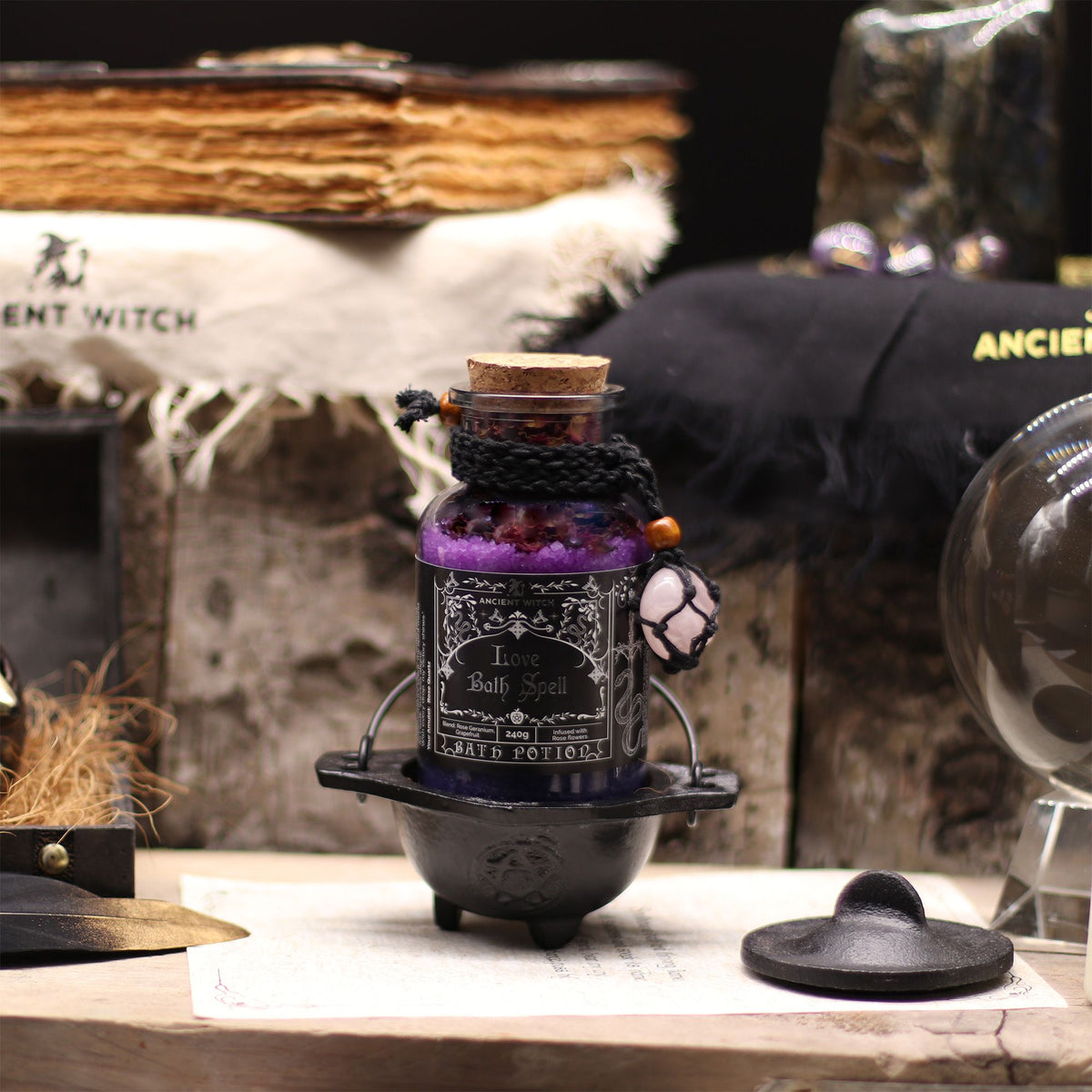 Potion de bain – Amour & Quartz rose