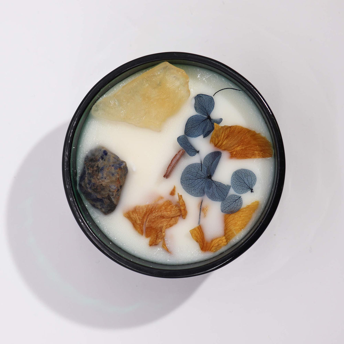 Bougie solaire aux cristaux – The Sun