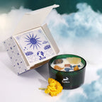 Bougie solaire aux cristaux – The Sun