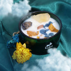 Bougie solaire aux cristaux – The Sun