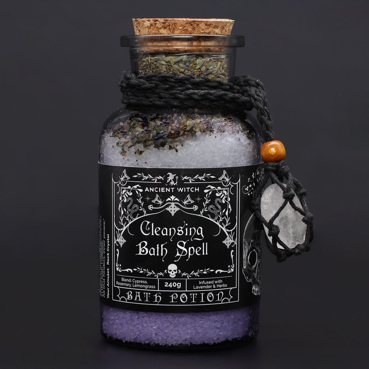 Potion de bain – Purification & Cristal de roche